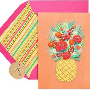 🆕Papyrus Pineapple Birthday Greeting Card